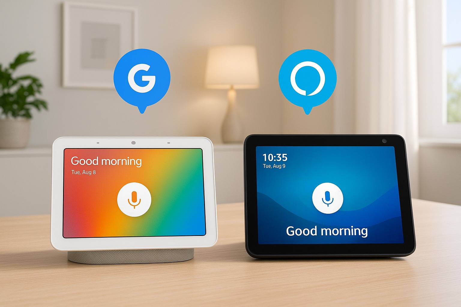 Google Nest vs Alexa