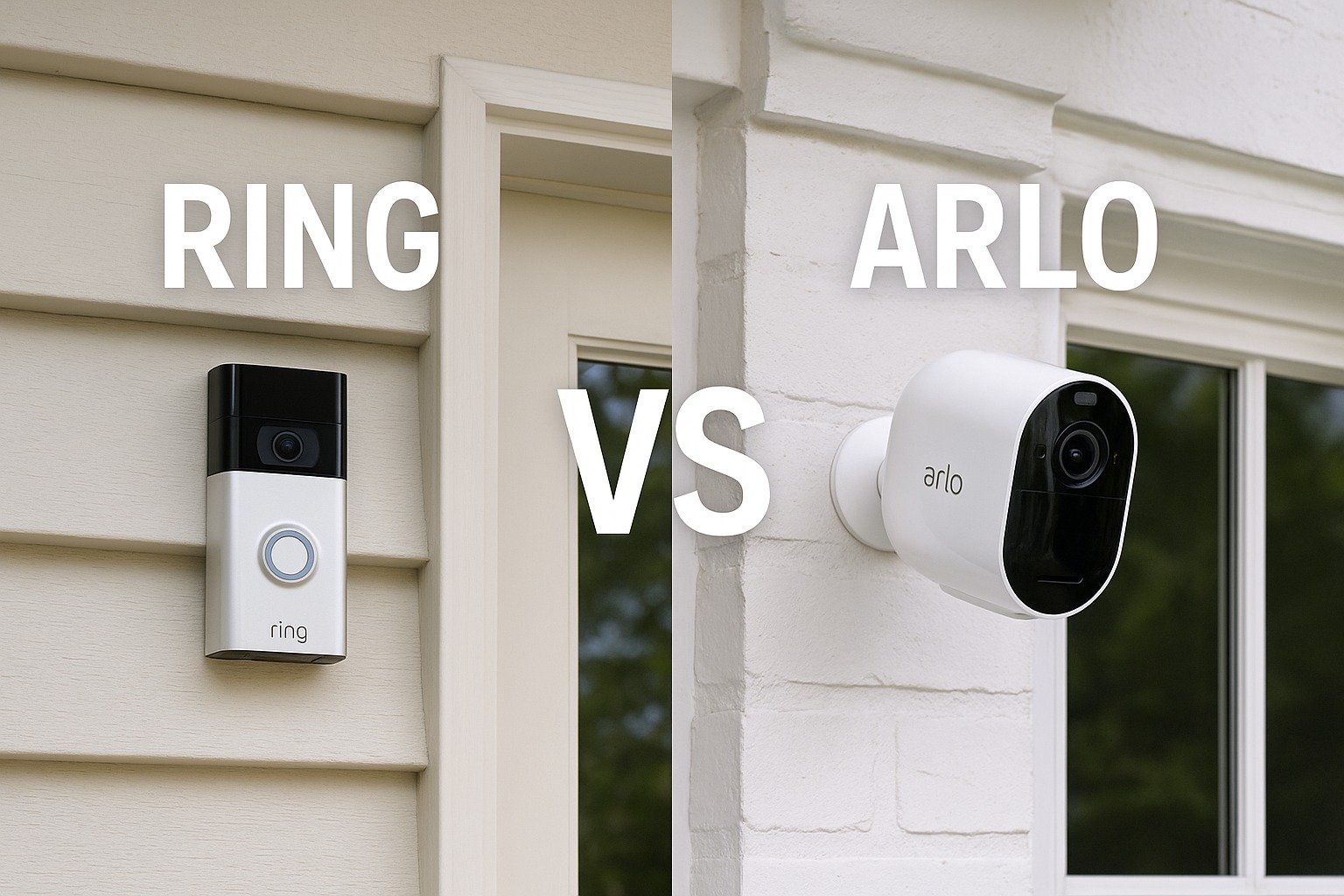 Ring vs Arlo Comparison
