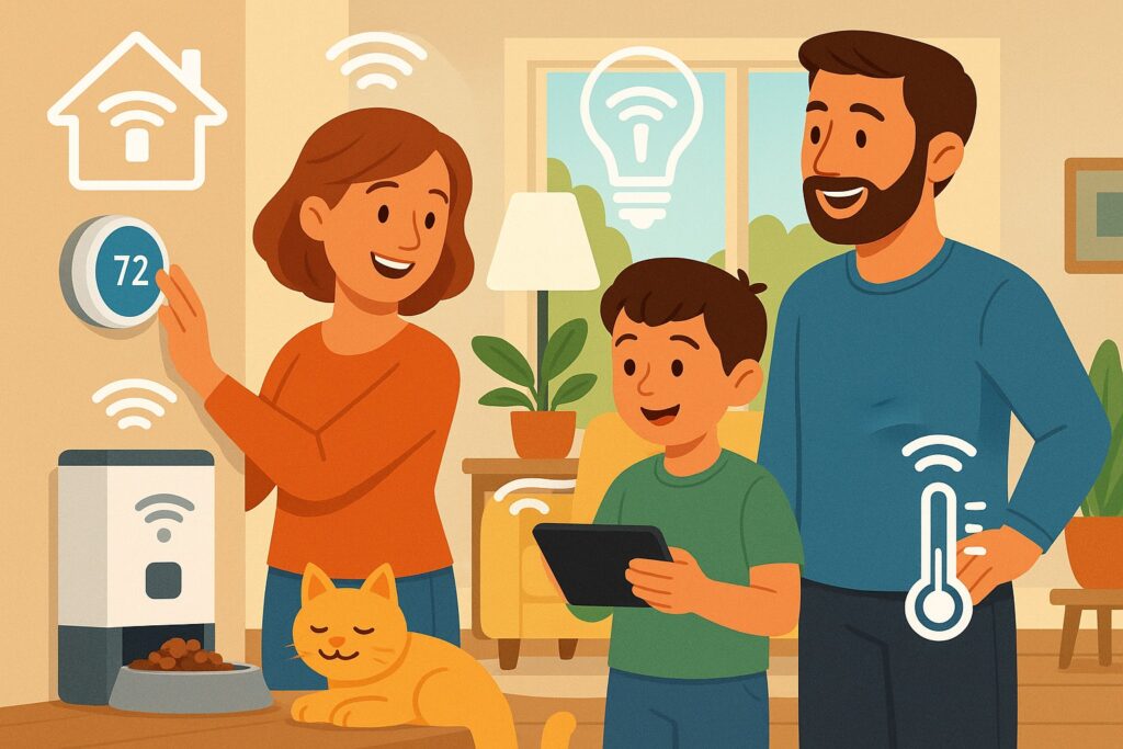 the benefits of a smart home including convenience
